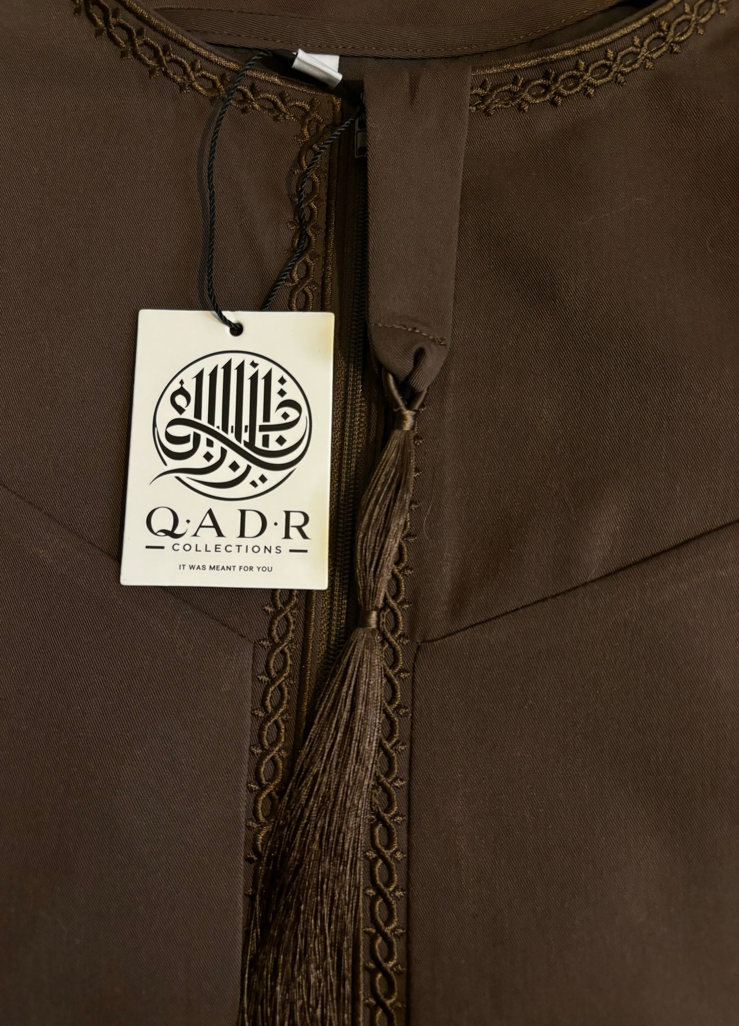 Premium Mocha Brown Thobe