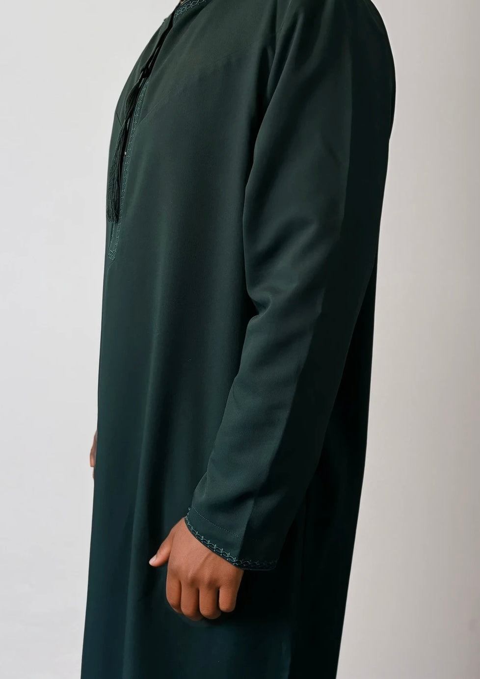 Premium Emerald Green Thobe
