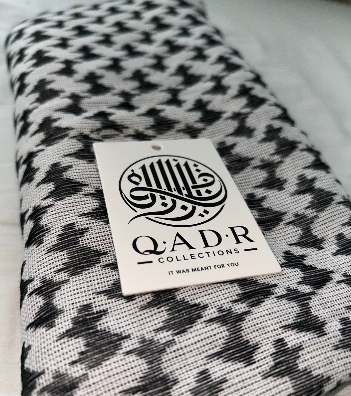 Black and White Turban